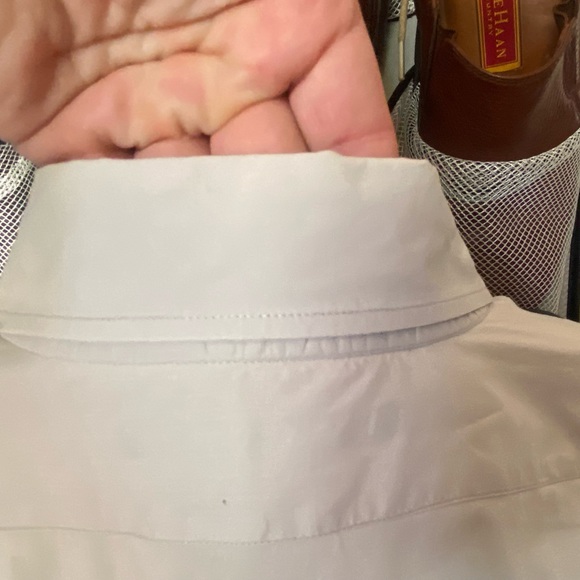 AUTHENTIC GUCCI MENS LIGHT GRAY BUTTON DOWN DRESS SHIRT IN EUC. - Picture 7 of 13